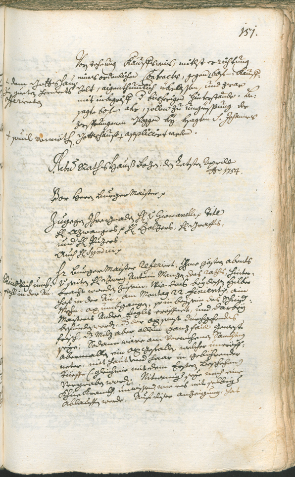 Archivio Storico della Città di Bolzano - BOhisto protocollo consiliare 1753/56 