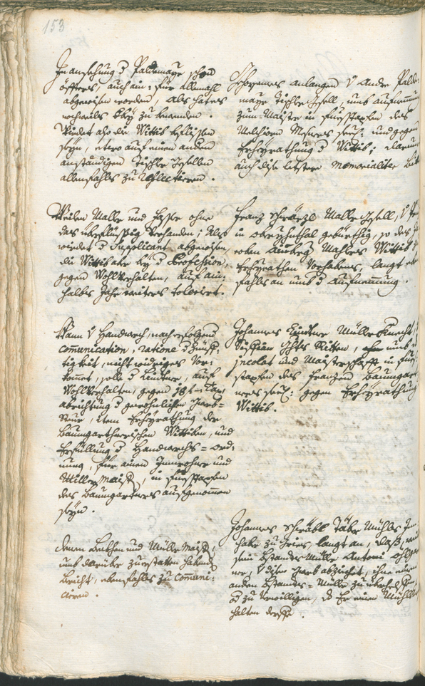 Archivio Storico della Città di Bolzano - BOhisto protocollo consiliare 1753/56 