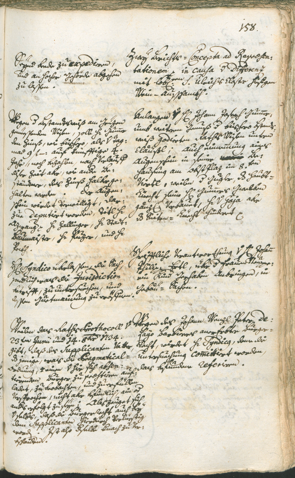 Archivio Storico della Città di Bolzano - BOhisto protocollo consiliare 1753/56 