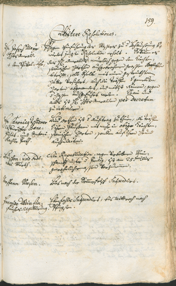 Civic Archives of Bozen-Bolzano - BOhisto Ratsprotokoll 1753/56 