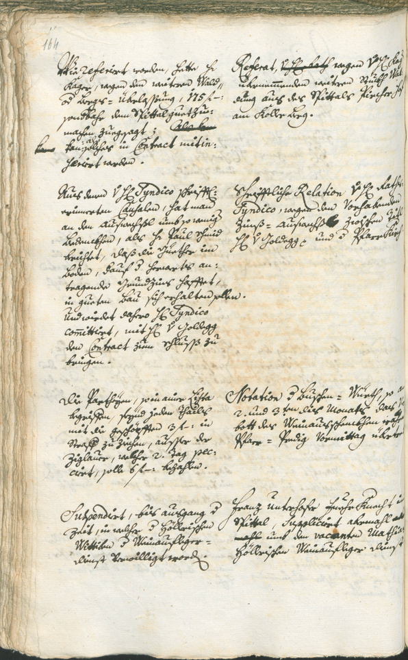 Stadtarchiv Bozen - BOhisto Ratsprotokoll 1753/56 