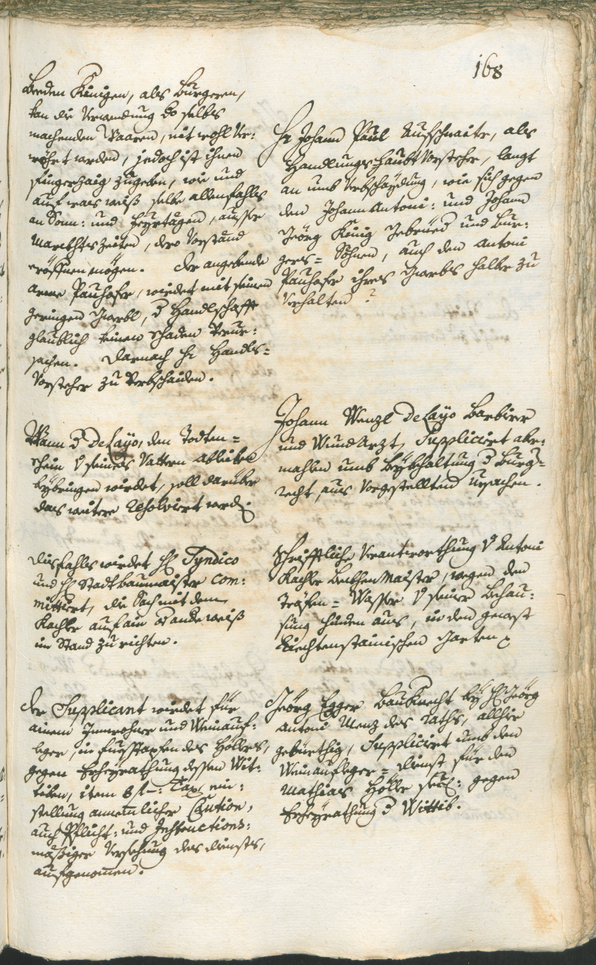 Archivio Storico della Città di Bolzano - BOhisto protocollo consiliare 1753/56 