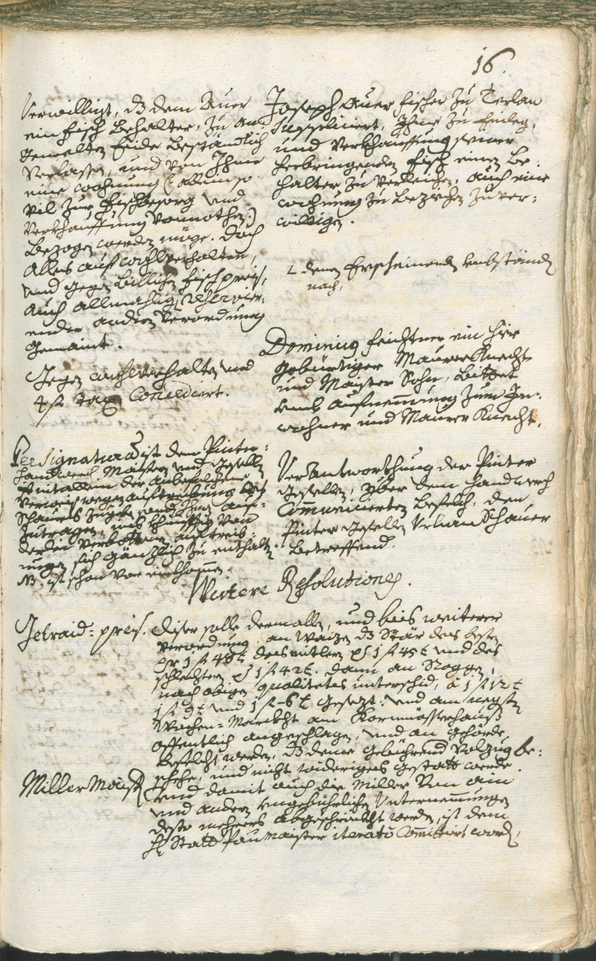 Archivio Storico della Città di Bolzano - BOhisto protocollo consiliare 1753/56 