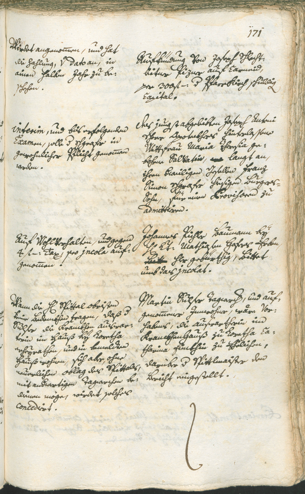 Stadtarchiv Bozen - BOhisto Ratsprotokoll 1753/56 