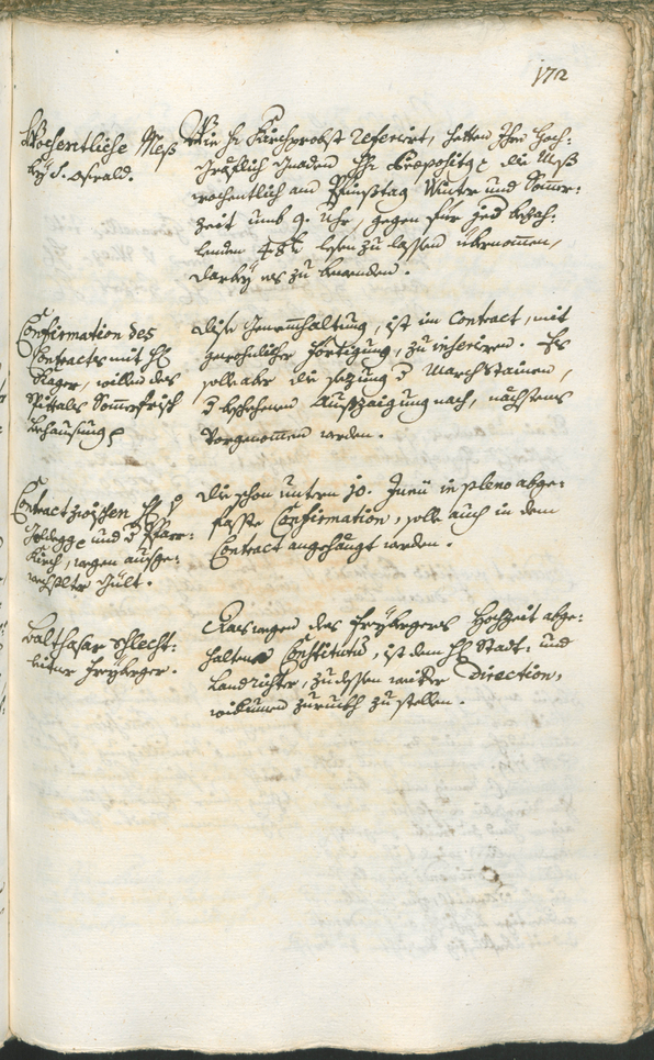 Stadtarchiv Bozen - BOhisto Ratsprotokoll 1753/56 