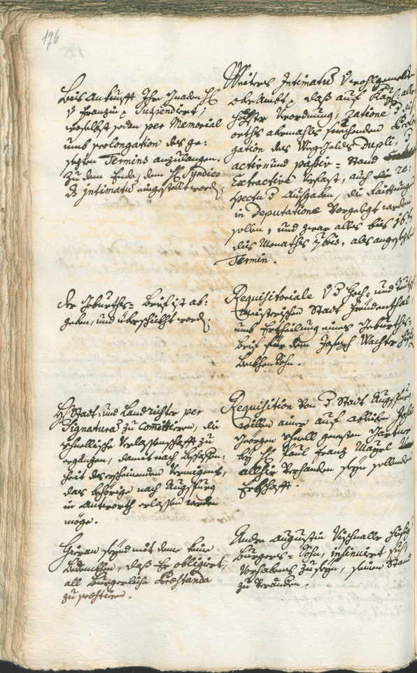 Stadtarchiv Bozen - BOhisto Ratsprotokoll 1753/56 