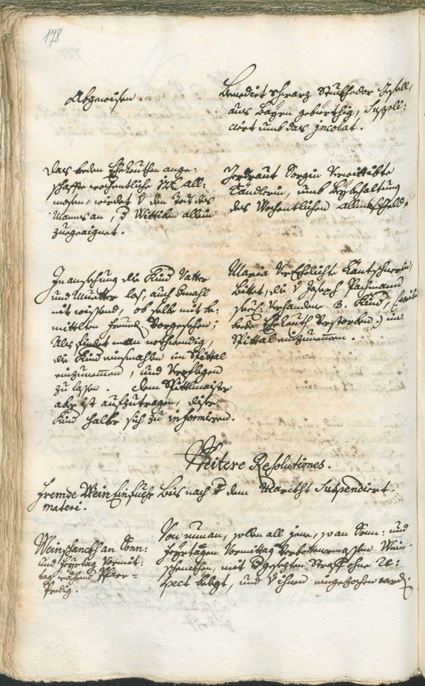 Stadtarchiv Bozen - BOhisto Ratsprotokoll 1753/56 