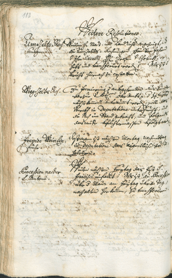 Civic Archives of Bozen-Bolzano - BOhisto Ratsprotokoll 1753/56 