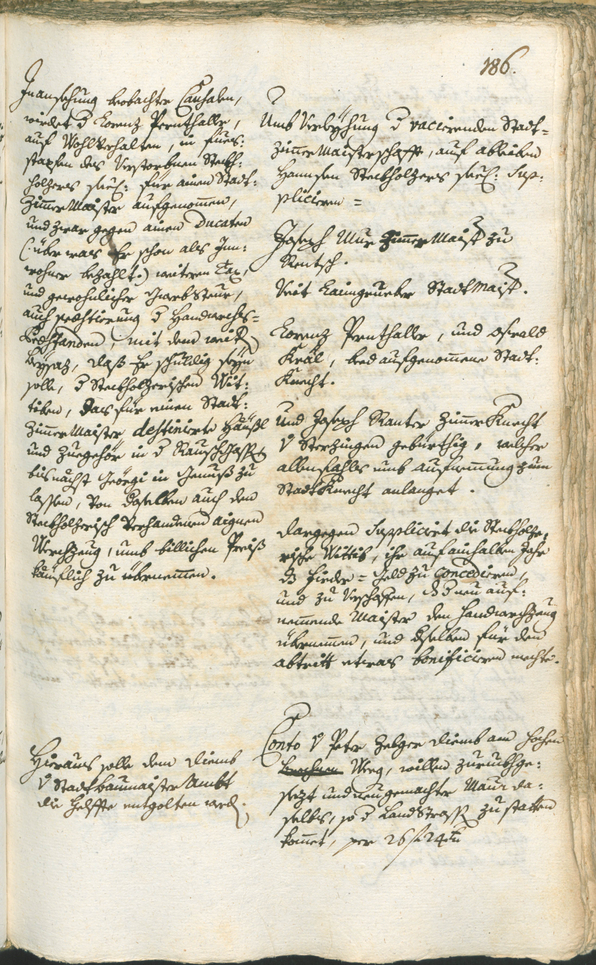 Archivio Storico della Città di Bolzano - BOhisto protocollo consiliare 1753/56 