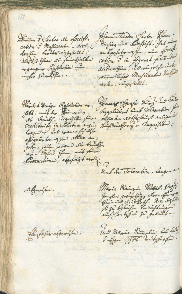 Civic Archives of Bozen-Bolzano - BOhisto Ratsprotokoll 1753/56 