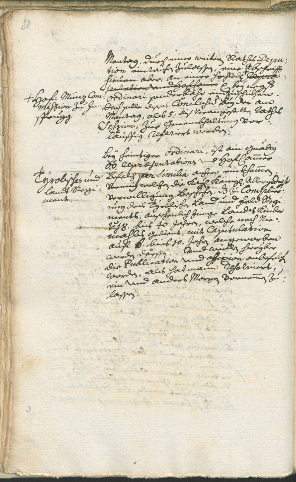 Civic Archives of Bozen-Bolzano - BOhisto Ratsprotokoll 1753/56 