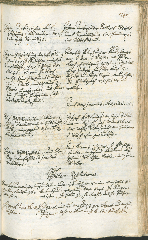 Archivio Storico della Città di Bolzano - BOhisto protocollo consiliare 1753/56 