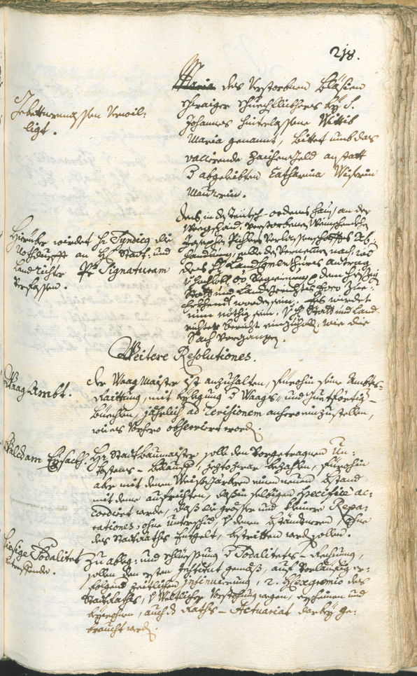 Civic Archives of Bozen-Bolzano - BOhisto Ratsprotokoll 1753/56 