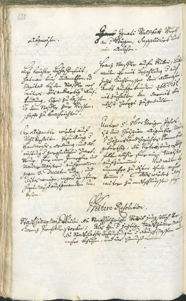 Civic Archives of Bozen-Bolzano - BOhisto Ratsprotokoll 1753/56 