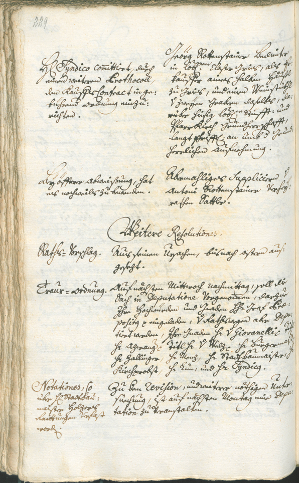 Stadtarchiv Bozen - BOhisto Ratsprotokoll 1753/56 