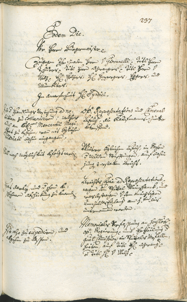 Archivio Storico della Città di Bolzano - BOhisto protocollo consiliare 1753/56 