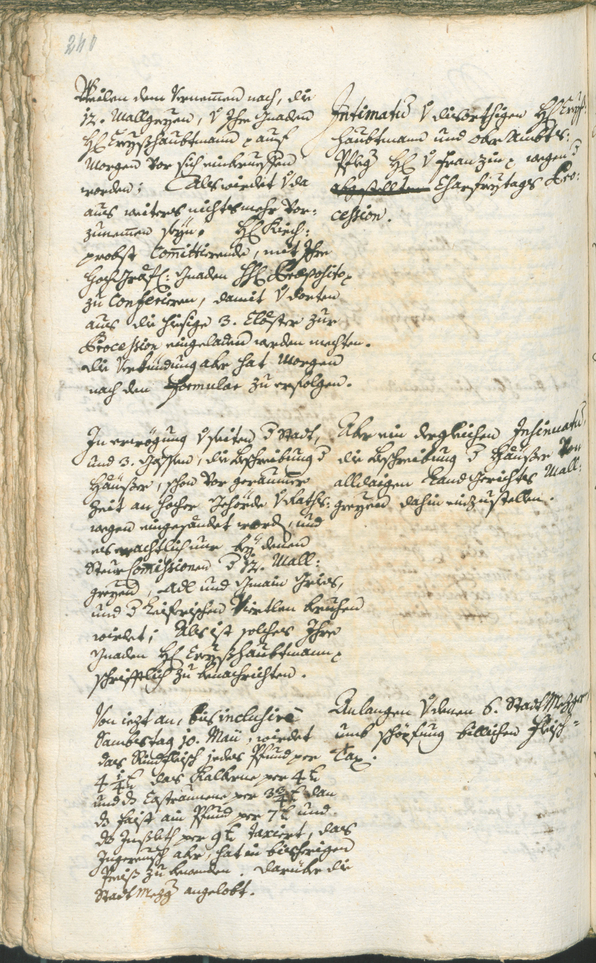 Stadtarchiv Bozen - BOhisto Ratsprotokoll 1753/56 