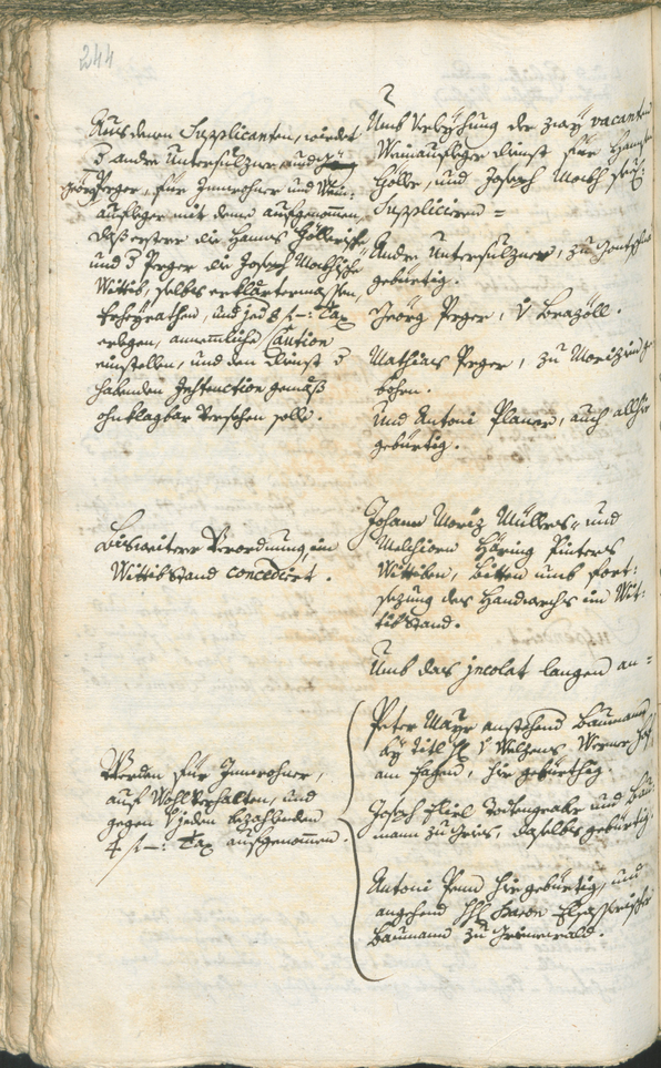 Stadtarchiv Bozen - BOhisto Ratsprotokoll 1753/56 