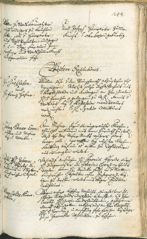 Civic Archives of Bozen-Bolzano - BOhisto Ratsprotokoll 1753/56 