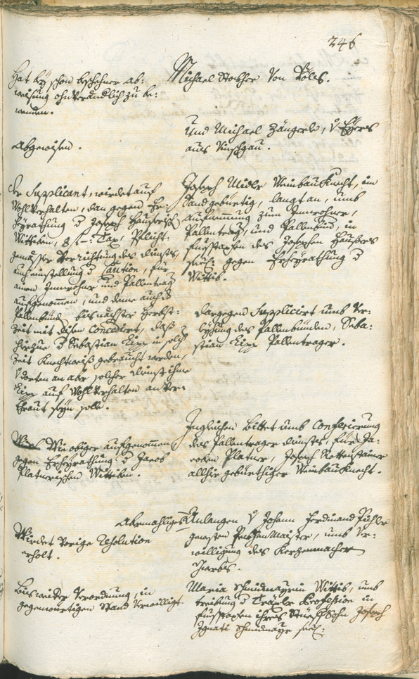 Archivio Storico della Città di Bolzano - BOhisto protocollo consiliare 1753/56 