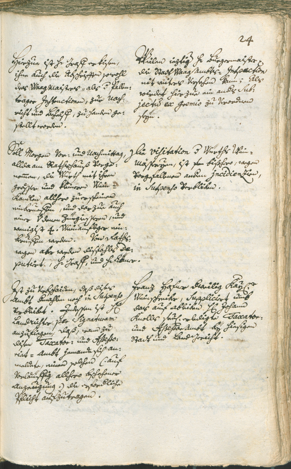 Archivio Storico della Città di Bolzano - BOhisto protocollo consiliare 1753/56 