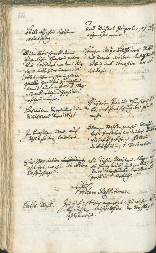 Archivio Storico della Città di Bolzano - BOhisto protocollo consiliare 1753/56 