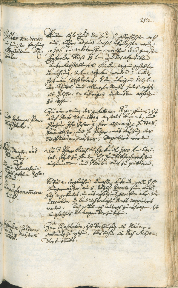 Civic Archives of Bozen-Bolzano - BOhisto Ratsprotokoll 1753/56 