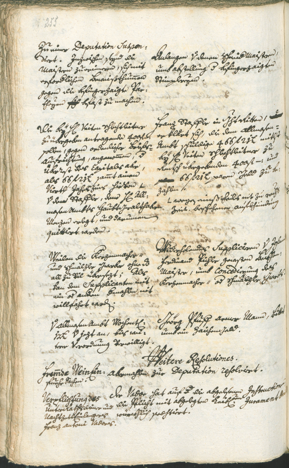 Civic Archives of Bozen-Bolzano - BOhisto Ratsprotokoll 1753/56 