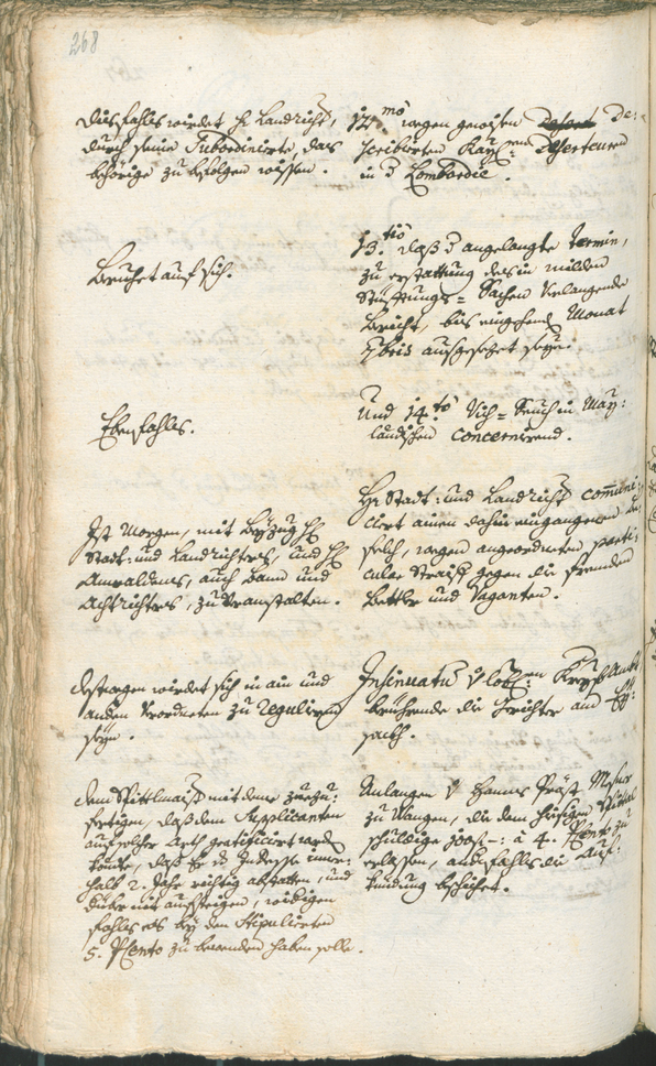 Stadtarchiv Bozen - BOhisto Ratsprotokoll 1753/56 