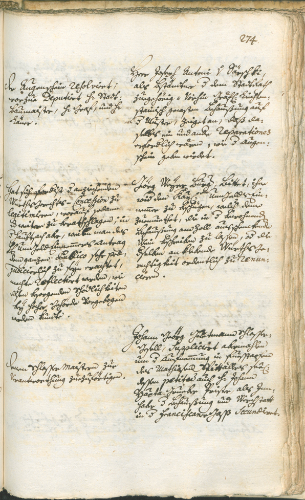 Archivio Storico della Città di Bolzano - BOhisto protocollo consiliare 1753/56 