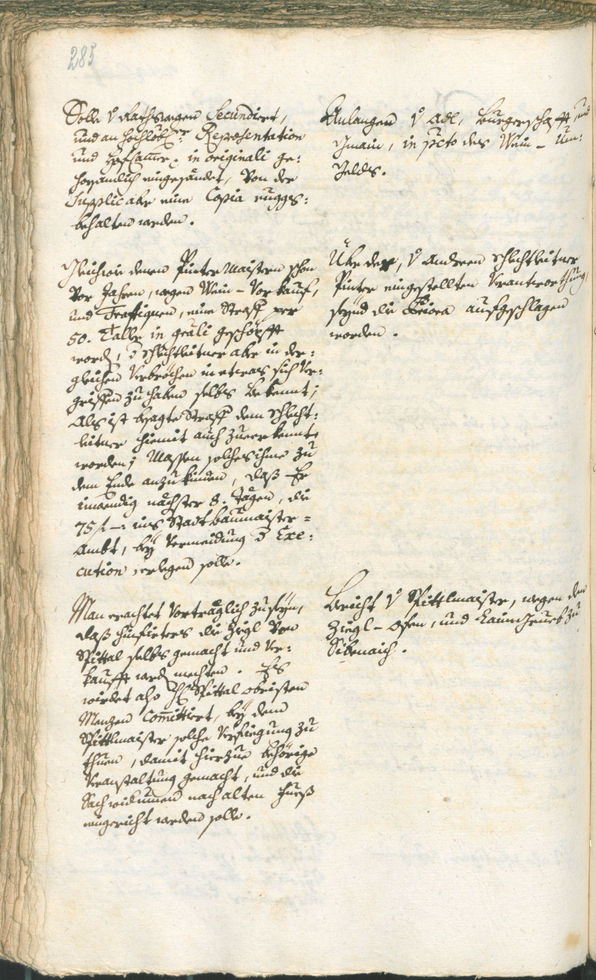 Civic Archives of Bozen-Bolzano - BOhisto Ratsprotokoll 1753/56 