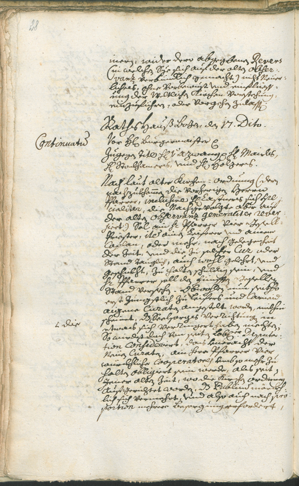 Civic Archives of Bozen-Bolzano - BOhisto Ratsprotokoll 1753/56 