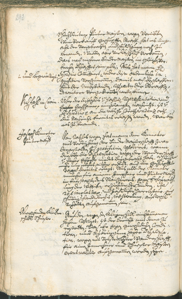 Archivio Storico della Città di Bolzano - BOhisto protocollo consiliare 1753/56 