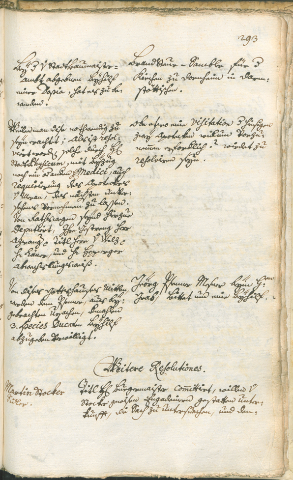 Civic Archives of Bozen-Bolzano - BOhisto Ratsprotokoll 1753/56 