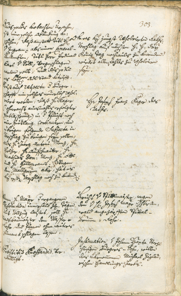 Archivio Storico della Città di Bolzano - BOhisto protocollo consiliare 1753/56 