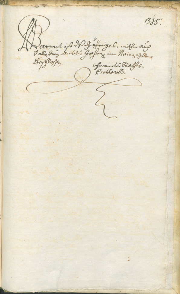 Archivio Storico della Città di Bolzano - BOhisto protocollo consiliare 1753/56 