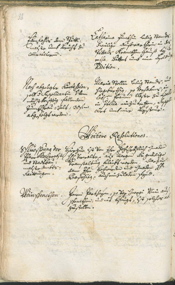 Stadtarchiv Bozen - BOhisto Ratsprotokoll 1753/56 