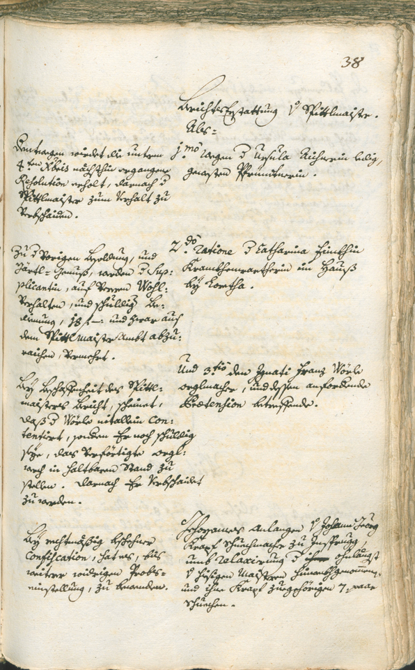 Civic Archives of Bozen-Bolzano - BOhisto Ratsprotokoll 1753/56 