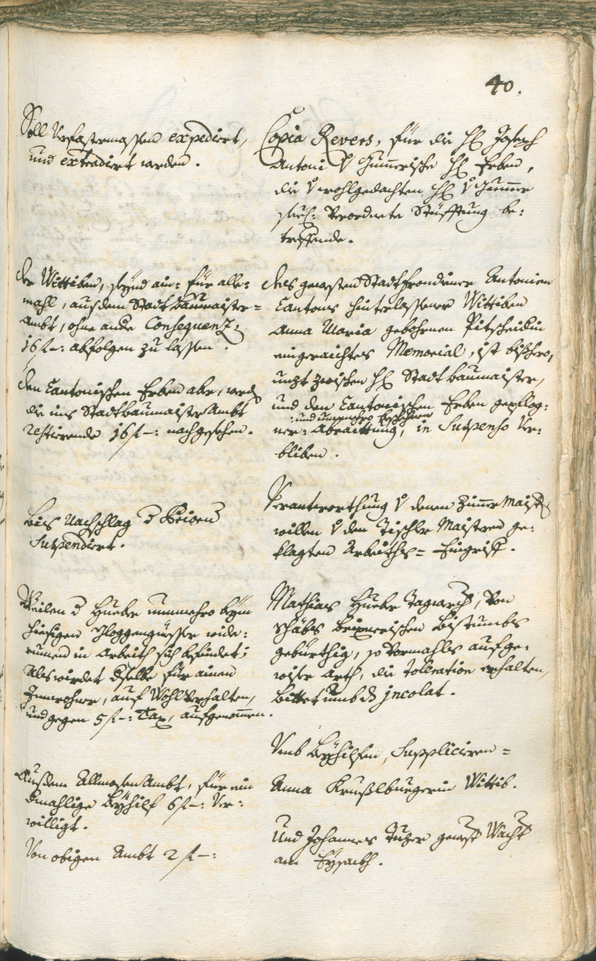 Archivio Storico della Città di Bolzano - BOhisto protocollo consiliare 1753/56 