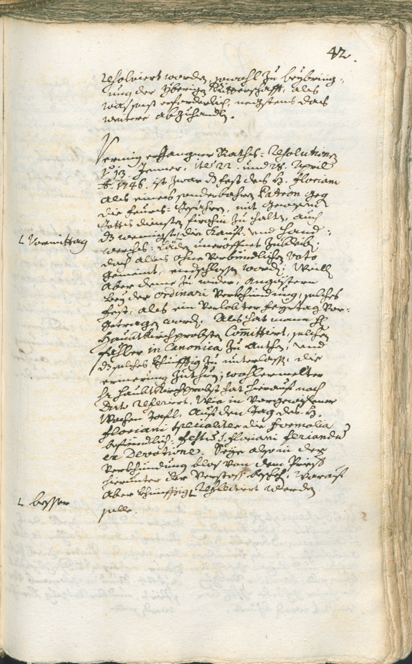 Archivio Storico della Città di Bolzano - BOhisto protocollo consiliare 1753/56 