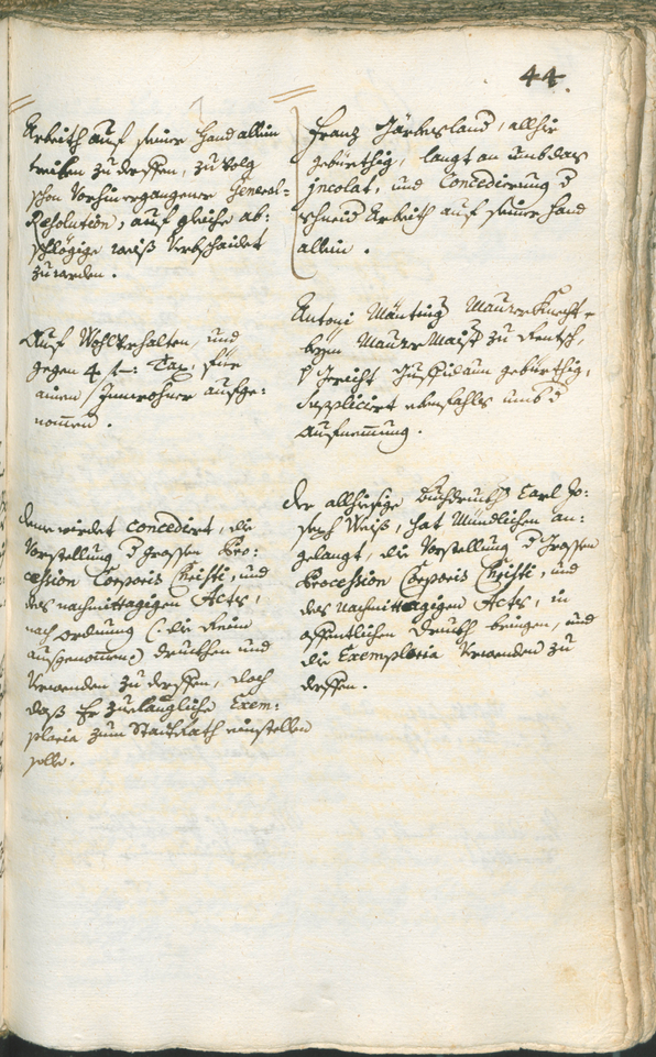 Civic Archives of Bozen-Bolzano - BOhisto Ratsprotokoll 1753/56 