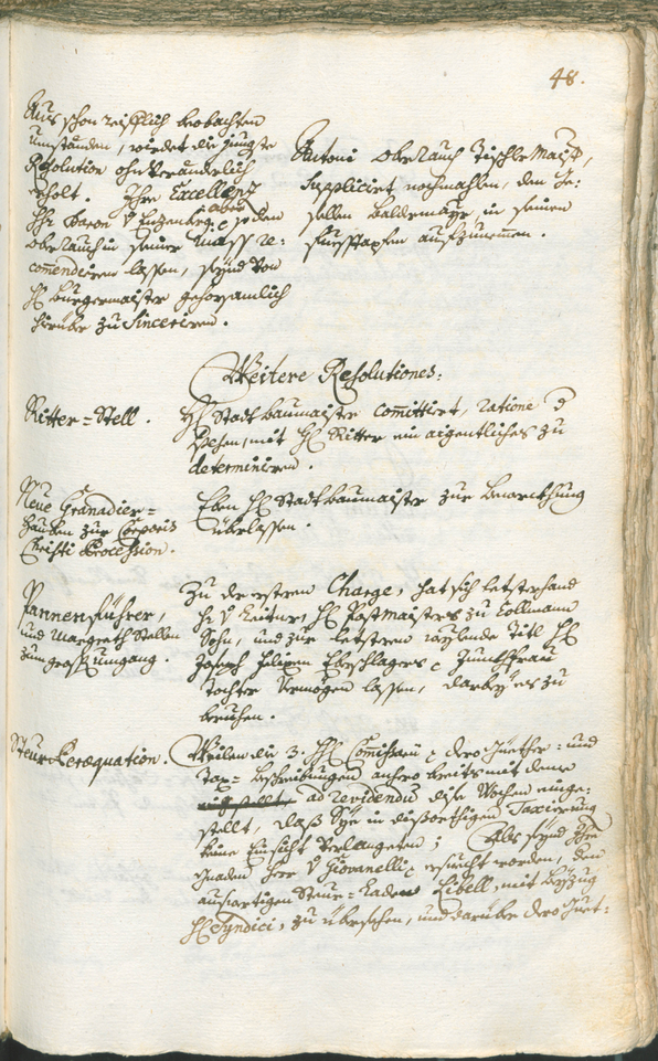 Stadtarchiv Bozen - BOhisto Ratsprotokoll 1753/56 