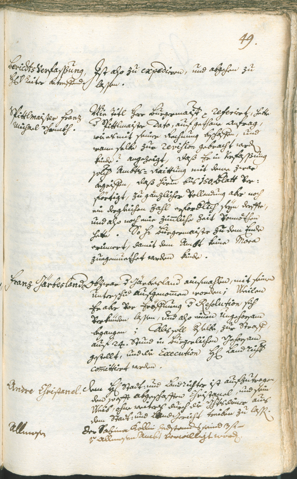 Archivio Storico della Città di Bolzano - BOhisto protocollo consiliare 1753/56 