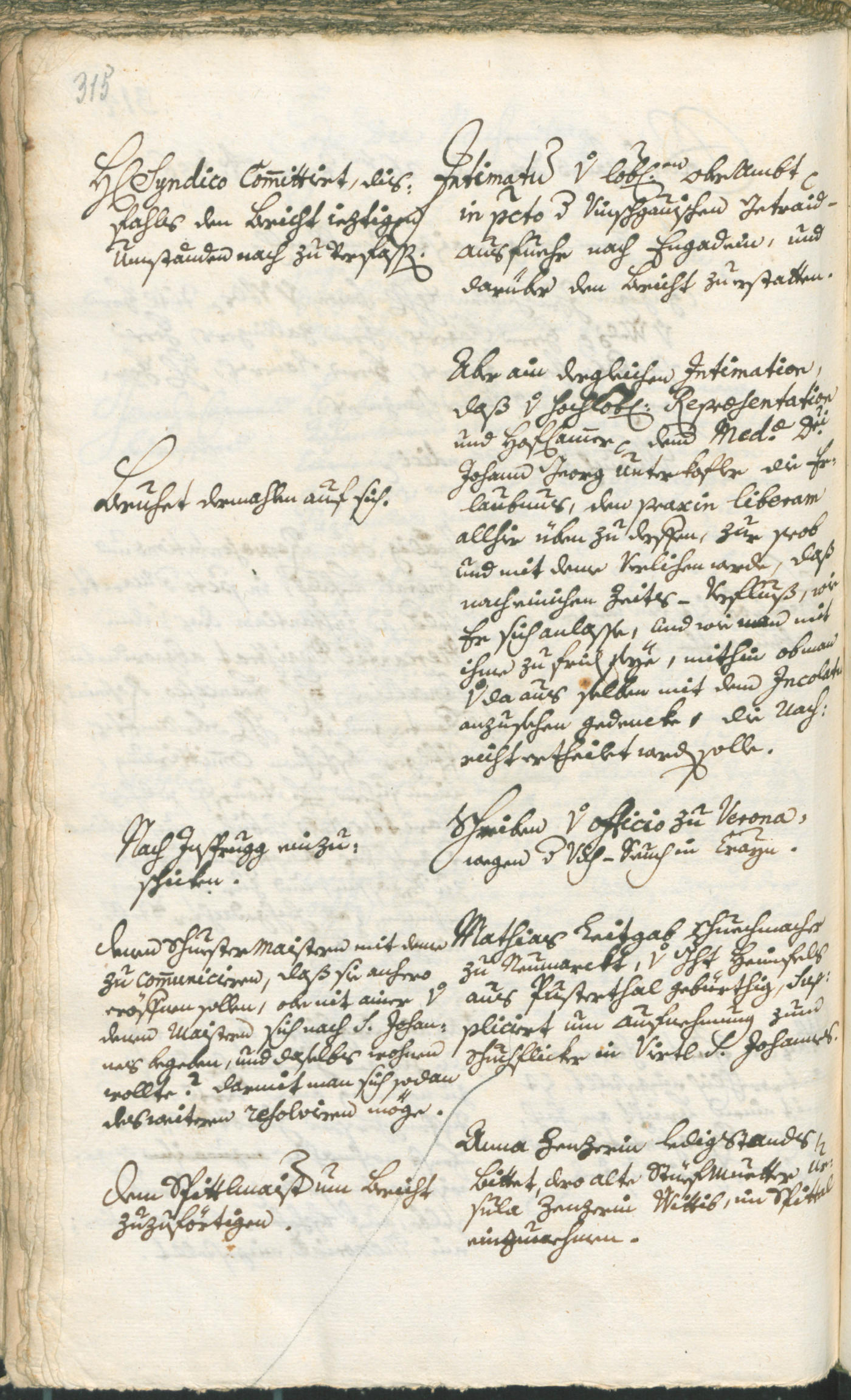 Civic Archives of Bozen-Bolzano - BOhisto Ratsprotokoll 1753/56 