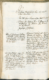 Stadtarchiv Bozen - BOhisto Ratsprotokoll 1753/56 - 