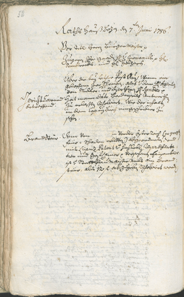 Civic Archives of Bozen-Bolzano - BOhisto Ratsprotokoll 1756/59 