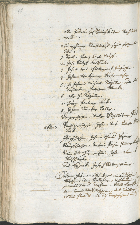 Archivio Storico della Città di Bolzano - BOhisto protocollo consiliare 1756/59 
