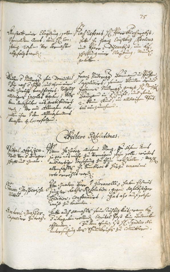 Civic Archives of Bozen-Bolzano - BOhisto Ratsprotokoll 1756/59 