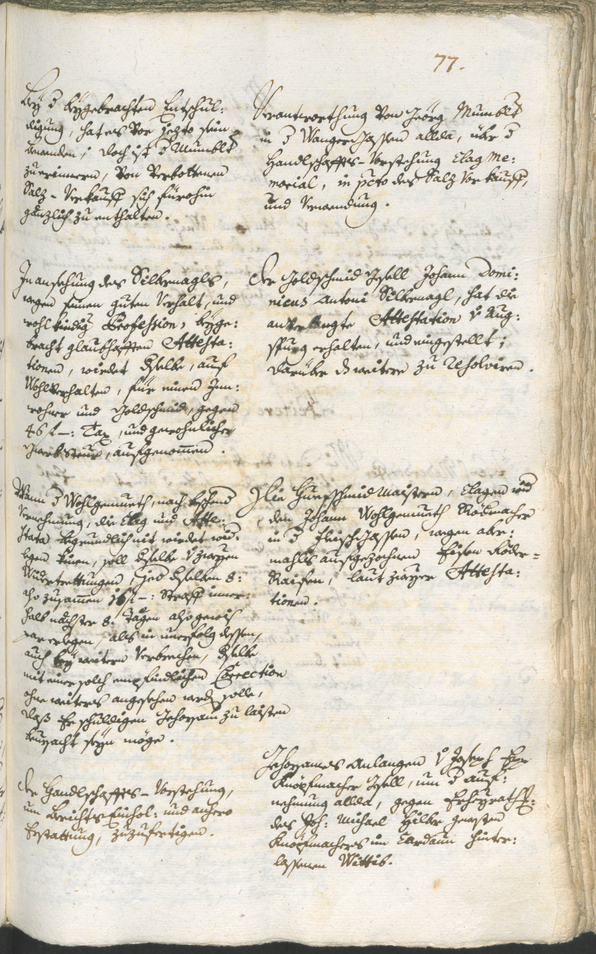 Archivio Storico della Città di Bolzano - BOhisto protocollo consiliare 1756/59 