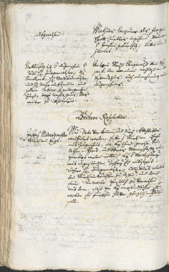 Civic Archives of Bozen-Bolzano - BOhisto Ratsprotokoll 1756/59 